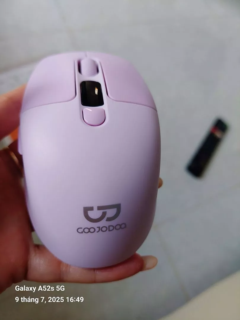 Chuột Bluetooth kép GOOJODOQ 2.4GHz,công thái học im lặng, có điều chỉnh dpi
