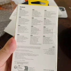 Pin sạc dự phòng không dây FM11 22.5W BASEUS 10000mah mini có nam châm thích hợp cho phone