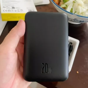 Pin sạc dự phòng không dây FM11 22.5W BASEUS 10000mah mini có nam châm thích hợp cho phone