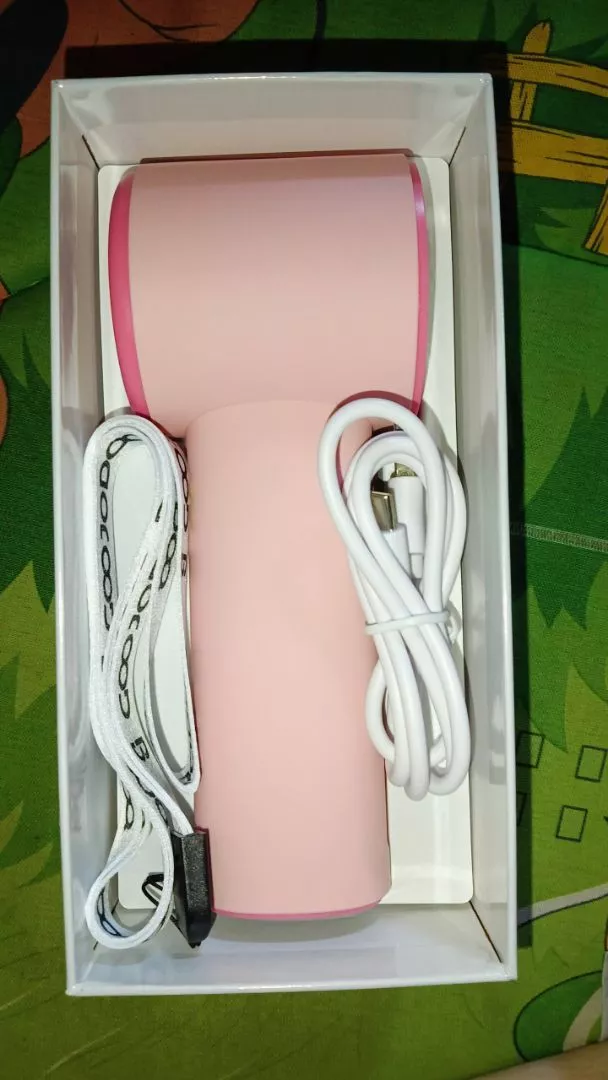 Bảo hành chính thức Quạt mini Goojodoq có màn hình kỹ thuật số LED