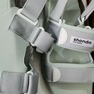 Giày Platy Nam Nữ SHONDO Êm, Thời Trang Thích Hợp Đi Làm, Đi Học Chơi Full Xanh Bơ Xám PLA2244