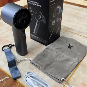 Quạt Cầm Tay Cao Cấp JISULIFE Pro1S 2026 Sử Dụng Đến 40H | Con Lăn 100 Cấp Gió | Màn Hình LED | Bảo Hành 12th Chính Hãng