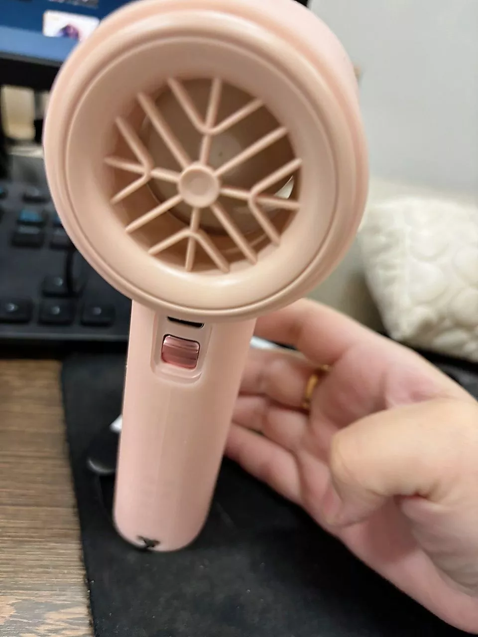 2025 Vỏ bảo vệ quạt mini Goojodoq GFS006 có thể giặt được bằng silicon Turbo Jet tốc độ cao phù hợp