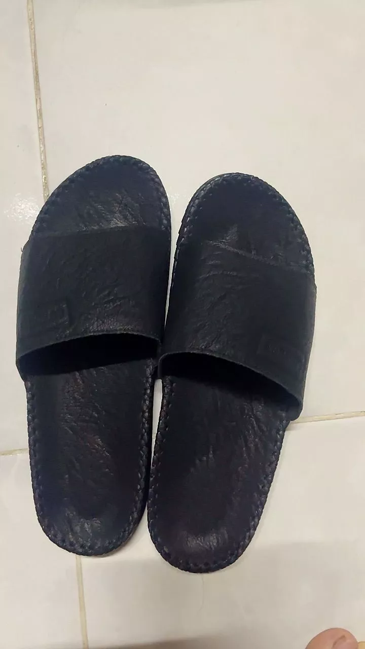 Dép Doctor Quai Ngang Dép Nam Doctor LUXURY Cao Cấp Da Xuất Nhập, Bản Đế Vừa, Đế Cao Su Đúc Khâu Chỉ 'hot' Slipper DéP