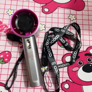【Tặng quà/Bảo hành nửa năm】GOOJODOQ Quạt Turbo Jet 3600 mAh có thể sạc lại, cầm tay, di động, gió mạnh, tốc độ cao 100 vòng/phút