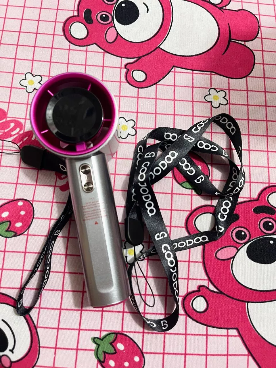 【Tặng quà/Bảo hành nửa năm】GOOJODOQ Quạt Turbo Jet 3600 mAh có thể sạc lại, cầm tay, di động, gió mạnh, tốc độ cao 100 vòng/phút