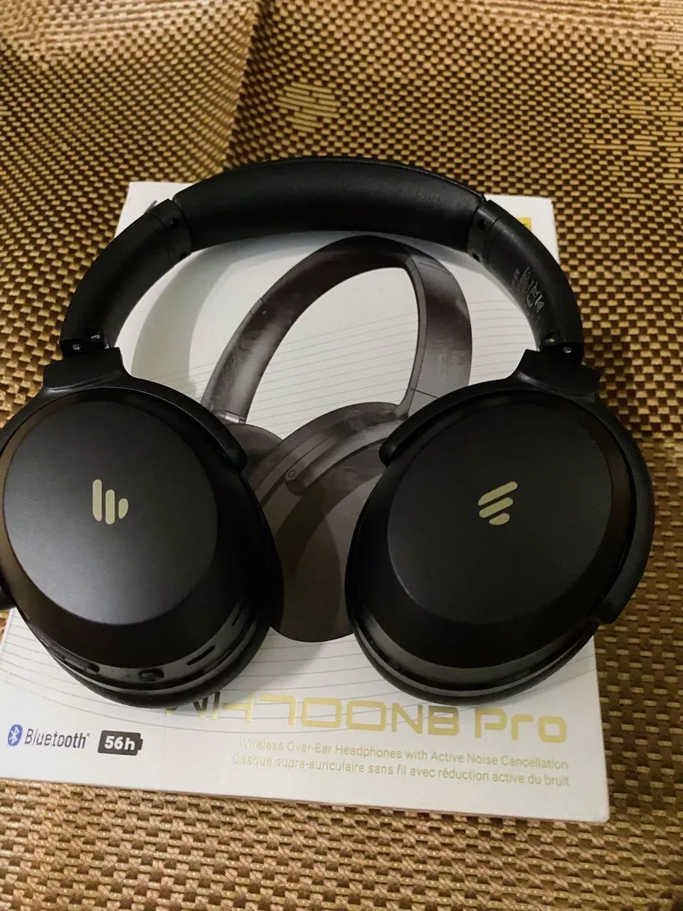 Tai Nghe Chụp Tai Bluetooth Chống Ồn EDIFIER WH700NB/WH700NB PRO - Pin Đến 56H - Âm Thanh Hi-Res - 15 Tháng Bảo Hành