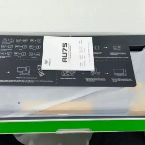Bàn phím cơ Aula Au75 - 3 mode kết nối - Mạch xuôi - Led RGB - Núm vặn - Có app tùy chỉnh