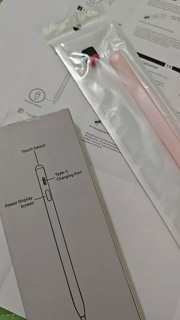 bút cảm ứng đa chức năng GOOJODOQ có đèn báo pin, phù hợp với máy tính bảng Xiaomi, Huawei,PAD và điện thoại di động