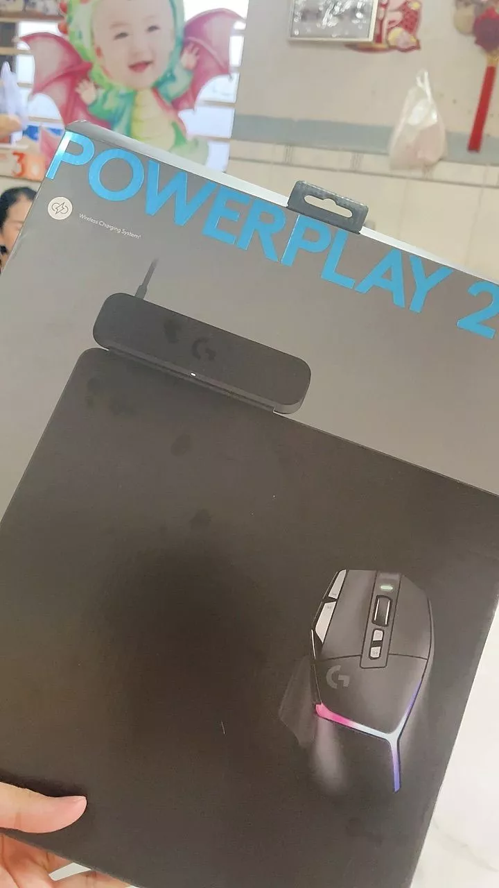 Bàn di chuột Gaming sạc không dây Logitech G PowerPlay 2 Wireless Charging