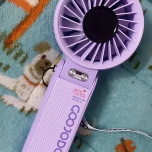 Quạt mini mạnh mẽ thế hệ thứ hai mới của Goojodoq cầm tay gấp 180° có 100 mức độ