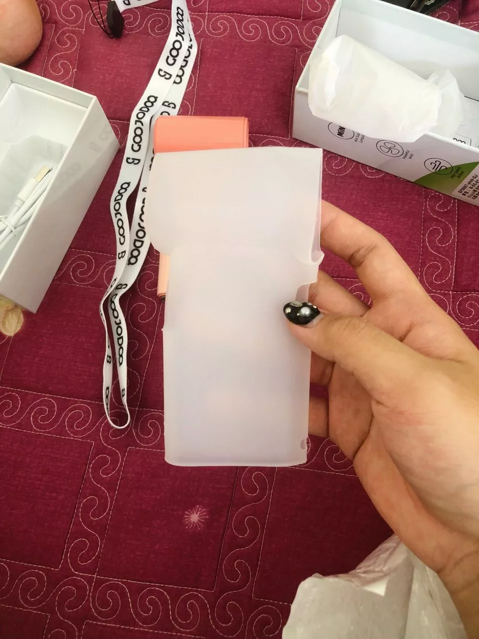 GOOJODOQ GOOJDOQ GFS009 Vỏ bảo vệ quạt Mini Vỏ bảo vệ silicon có thể giặt được