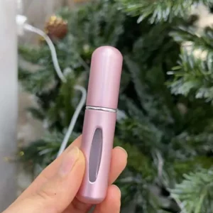 Lọ Chiết Nước Hoa Mini 5ml Vỏ Nhôm Có Lỗ Chiết Dưới Đáy Tiện Lợi