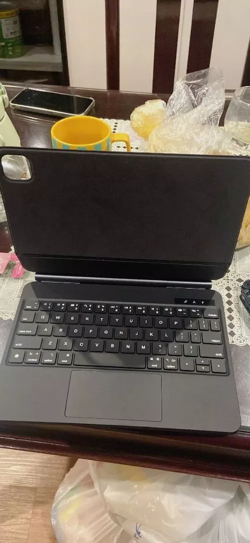 Bàn phím GOOJODOQ Bluetooth kèm bao da ma thuật cho iPad Air 4 Pro 11 12.9 2021