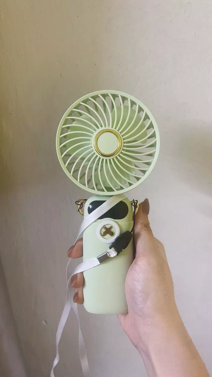 Quạt mini GOOJODOQ quạt cầm tay đa chức năng ba trong một có đế có thể tháo rời