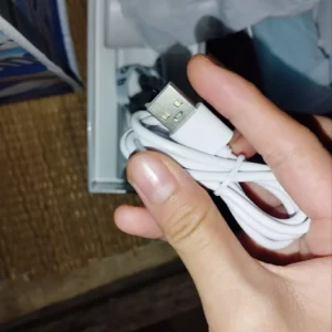 Quạt đa chức năng tốc độ cao Goojodoq 4000mah 10X có đèn pin LED, màn hình kỹ thuật số và móc treo