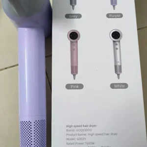 【Bảo hành một năm】GOOJODOQ Máy sấy tóc tốc độ cao Máy thổi ion âm Chuyên nghiệp Làm đẹp Chăm sóc tóc Salon Làm khô nhanh