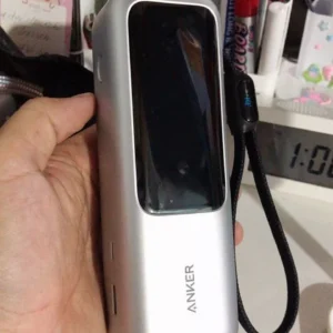 [ANKER] Sạc dự phòng Anker Zolo 25.000mAh | Công suất 165W | Tích hợp 2 cáp USB-C có thể rút gọn | Có màn hình - A1695