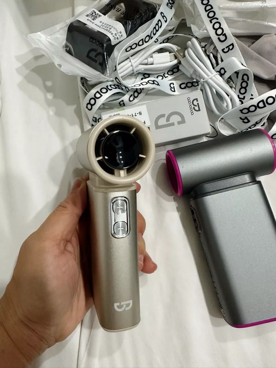 GOOJODOQ GOOJDOQ GFS009 Vỏ bảo vệ quạt Mini Vỏ bảo vệ silicon có thể giặt được