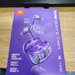 Tai Nghe Bluetooth Chống ồn chủ động JBL Tune Beam 2 Sử Dụng tới 48H Kháng bụi nước IP54