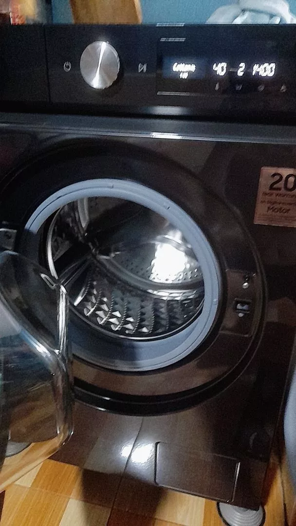 Máy giặt Samsung 10kg WW10DB7U34GBSV Bespoke AI™ - Giặt hơi nước Hygiene Steam, Màu Đen