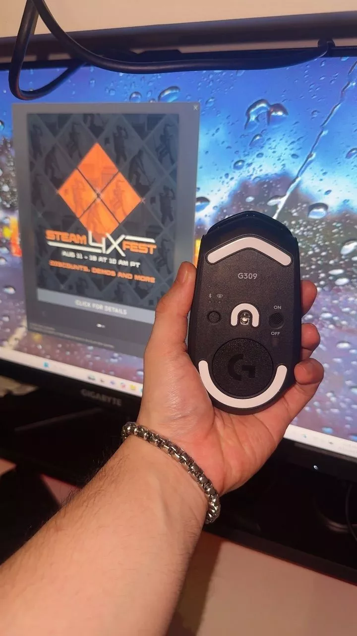 Chuột gaming không dây Logitech G309 LIGHTSPEED - Switch LIGHTFORCE, HERO 25K, Pin hơn 300h