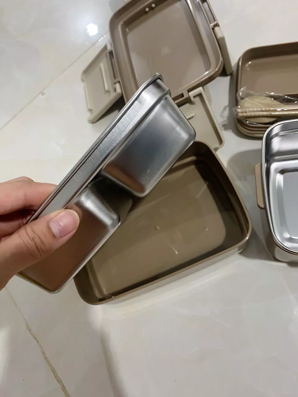 Hộp cơm 2 tầng inox 304 Elmich EL8313 dung tích 1.5L