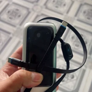 [SVIP] Sạc dự phòng Anker Zolo 25.000mAh 165W | Tích hợp 2 cáp USB-C có thể rút gọn | Màn hình thông minh - A1695