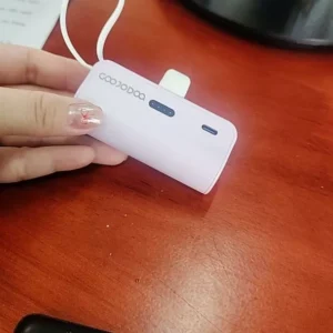 GOOJODOQ 4000mAh Mini Power Bank Bộ sạc di động Type-C & LN Cắm cho điện thoại Android / Đồng hồ / Tai nghe / Điện thoại 15-16