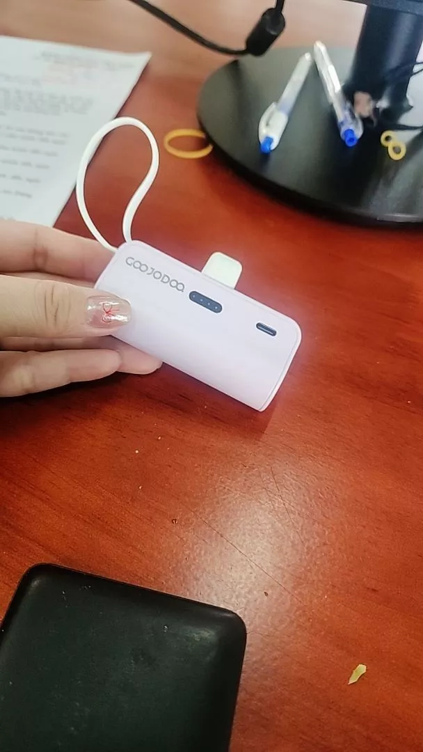 GOOJODOQ 4000mAh Mini Power Bank Bộ sạc di động Type-C & LN Cắm cho điện thoại Android / Đồng hồ / Tai nghe / Điện thoại 15-16