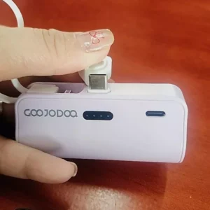 GOOJODOQ 4000mAh Mini Power Bank Bộ sạc di động Type-C & LN Cắm cho điện thoại Android / Đồng hồ / Tai nghe / Điện thoại 15-16