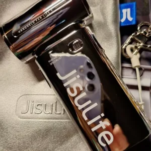 Quạt Cầm Tay mini JisuLife Life 9 SILVER 5000mAh Cao Cấp - Phiên Bản Đặc Biệt Full Box - Bảo Hành Chính Hãng 12 Tháng