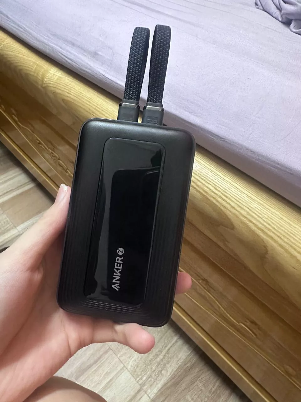 Sạc dự phòng Anker Zolo 10k/20kmAh | Sạc nhanh 45W/35W | Tích hợp sẵn 2 cáp USB-C | 2 cổng 1C1A - A110L/A110M