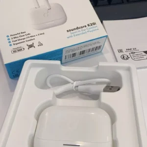 Tai nghe Soundcore bluetooth K20i Anker Bluetooth 5.3, pin 36H, chống nước IPX5, dạng bán trong tai - A3994