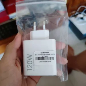 Bộ sạc Mi GaN 120W Mi Turbo sạc cho Mi 14T Pro, Redmi Note 12,13 Pro cực nhanh | Bảo hành 6 tháng