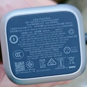 [SVIP] Sạc dự phòng Anker Zolo 25.000mAh 165W | Tích hợp 2 cáp USB-C có thể rút gọn | Màn hình thông minh - A1695