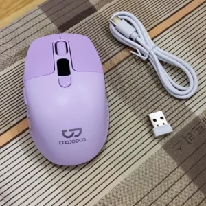Chuột Bluetooth kép GOOJODOQ 2.4GHz,công thái học im lặng, có điều chỉnh dpi