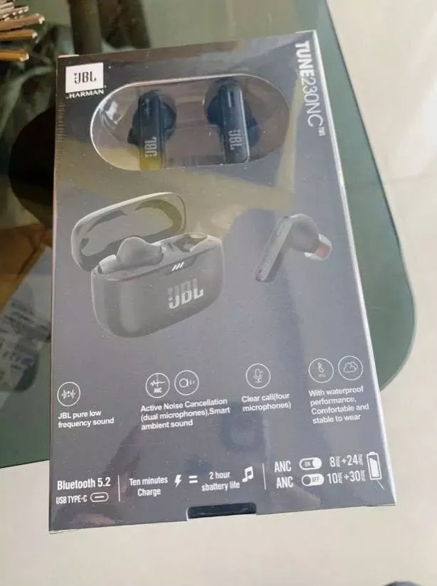 Tai Nghe Bluetooth JBL Tune 230NC - Bass Siêu Căng - Chống Ồn ANC - Cảm Ứng Chạm - Pin 40H - BH 24T