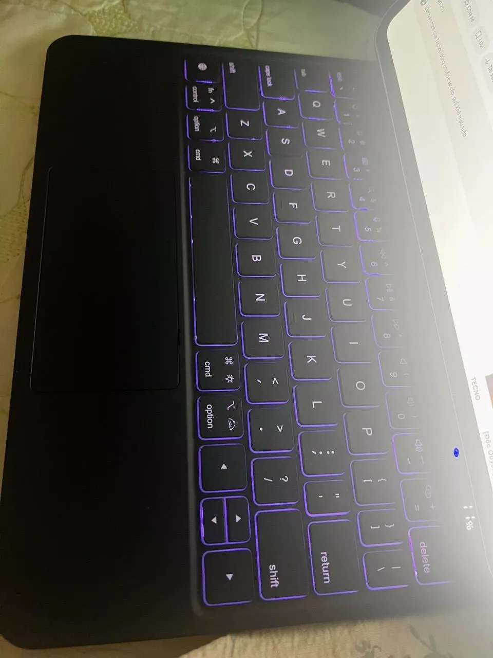 Bàn phím GOOJODOQ Bluetooth kèm bao da ma thuật cho iPad Air 4 Pro 11 12.9 2021
