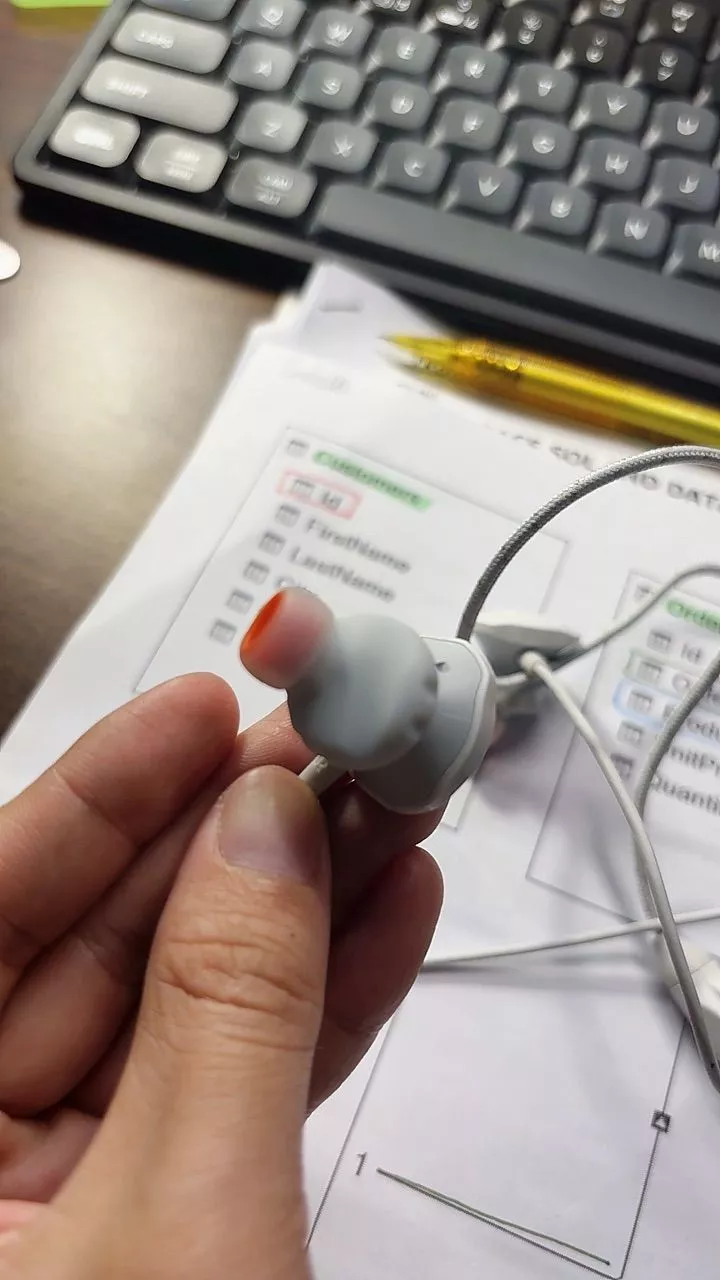Tai nghe có dây nhét tai JBL QUANTUM 50C - Hàng Chính hãng