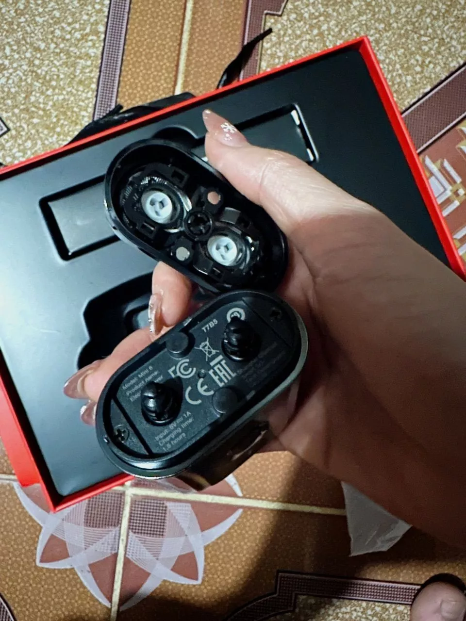 Set quà tặng máy cạo râu Enchen Mini6 & máy tỉa lông mũi EN005, hộp quà kèm túi xách