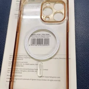 Ugreen Ốp Điện Thoại Trong Suốt Từ Tính Chống Va Đập Cho iPhone 15 16 17 Pro Max