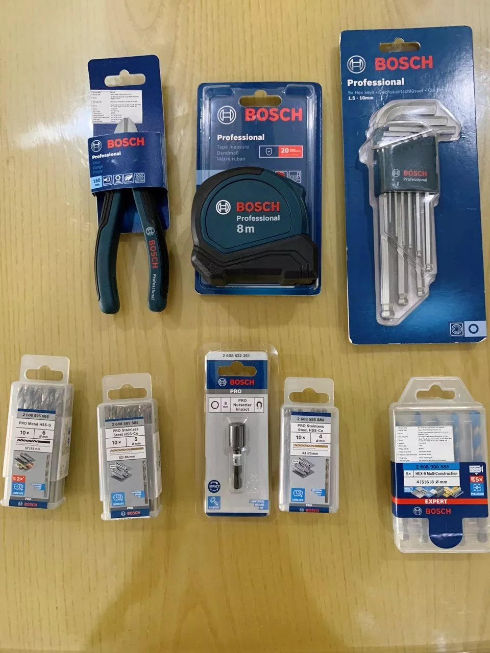 Đầu bắn tôn - Đầu chụp có nam châm Bosch bằng thép