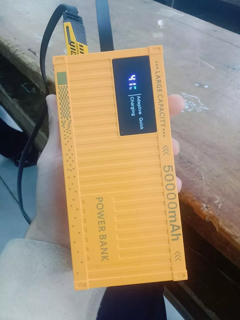 Bộ sạc điện thoại kiểu dáng Container 50.000MAH - 120W, 4 cổng USB, sạc nhanh PD 20W, bảo hành 6 tháng - AUDIO365