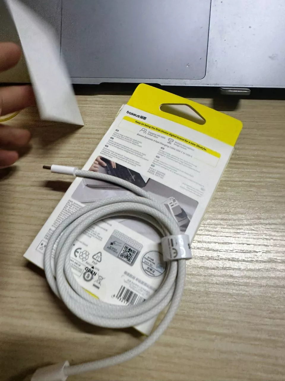 Cáp Baseus 100W PD USB C sang USB Type C cho Macbook Pro iPad Xiaomi Samsung