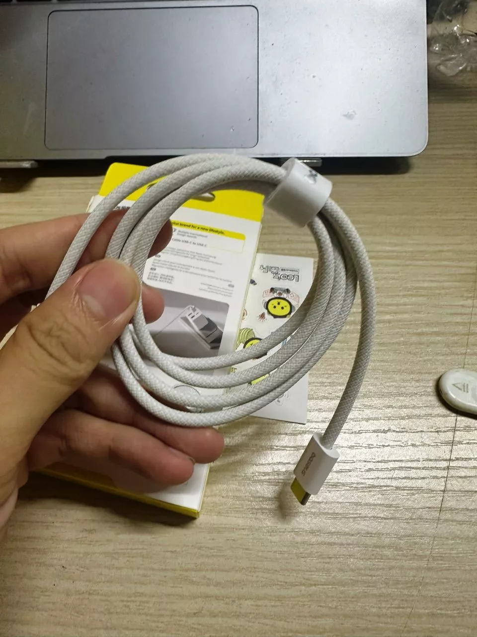 Cáp Baseus 100W PD USB C sang USB Type C cho Macbook Pro iPad Xiaomi Samsung