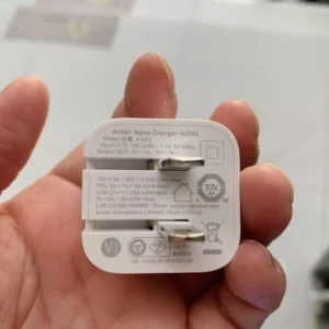 [ANKER] Samsung/iPhone 15-17 Củ sạc nhanh Anker Nano 45W | 1 cổng USB-C | Chân gập nhỏ gọn | Sạc nhanh- A2692