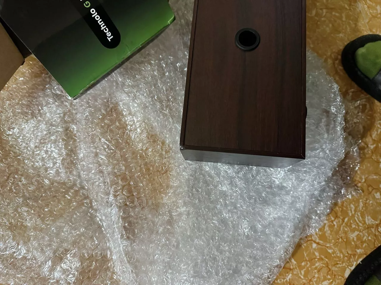 Loa Bluetooth GOOJODOQ 5.3 Loa Gỗ Phong Cách Marshall Chế Độ Chờ Siêu Dài Thích Hợp Cho Gia Đình