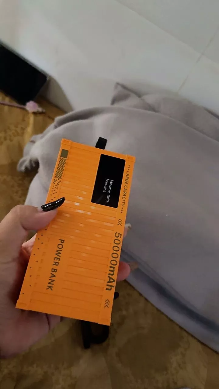 Bộ sạc điện thoại kiểu dáng Container 50.000MAH - 120W, 4 cổng USB, sạc nhanh PD 20W, bảo hành 6 tháng - AUDIO365