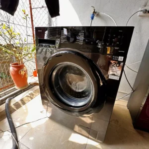 Máy Giặt Samsung Bespoke AI Cửa Trước 12 kg WW12CGC04DABSV - AI Energy tiết kiệm điện 70%, màu Đen